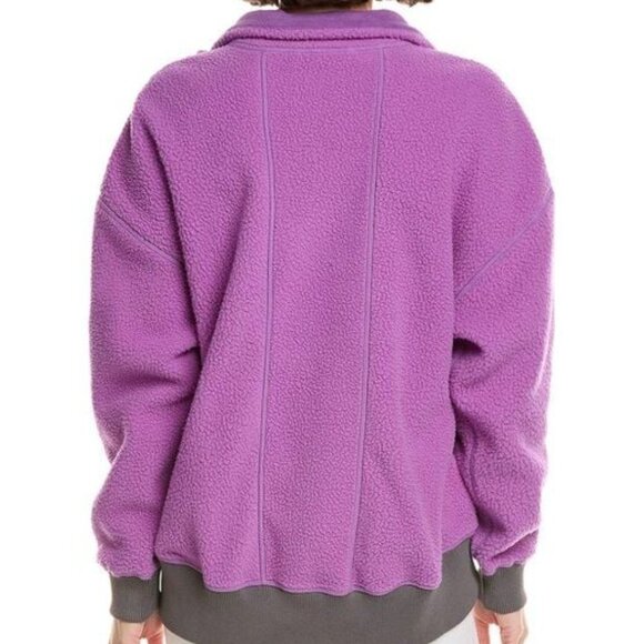 NEW FREE PEOPLE MOVEMENT Hit The Slopes Quarter Zip Pullover for women 825 6m3 - Picture 3 of 8